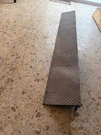 Rampa in acciaio per garage