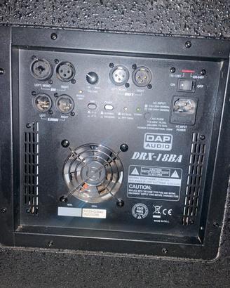 Sub woofer dap audio