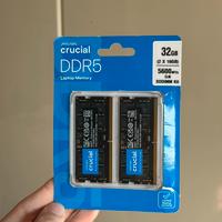 RAM 32 GB Kit (2 x 16 GB) DDR5 – 5600 MHZ SODIM