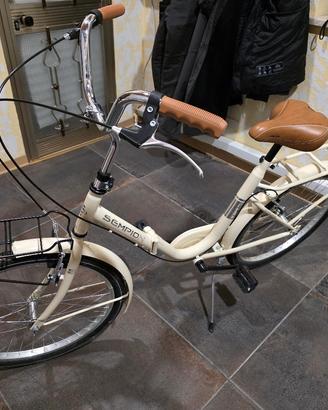 Bicicletta sempion pieghevole. 24"