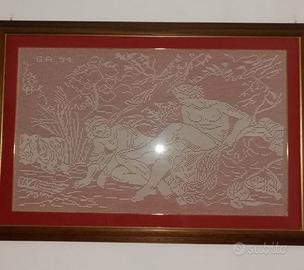 arazzo all'uncinetto 