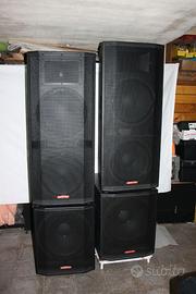 Set  diffusori passivi FBT Kempton con finali