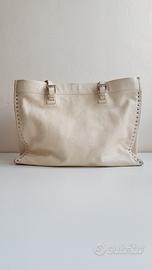 Borsa Donna Pelle Bianca Francesco Biasia