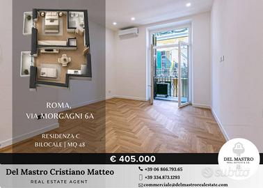 Appartamento di 49 m² con 2 locali a Roma