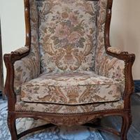 Poltrona Luigi XVI  stile Bergere