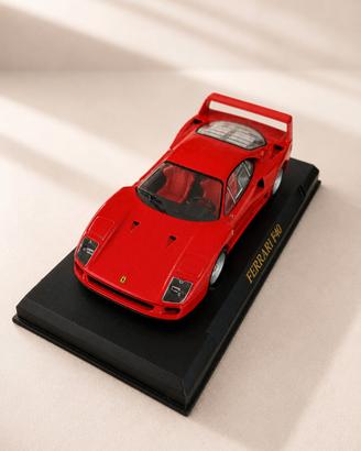 modellino Ferrari F40 scala 1:43