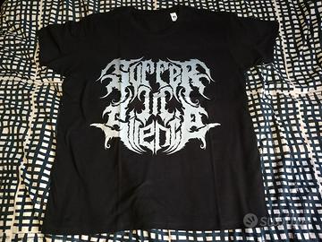 Suffer In Silence T-shirt Black Death Metal Nuova