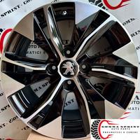 4 CERCHI IN LEGA ORIGINALI R16 PEUGEOT 2008