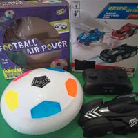Giochi bambino pallone e macchinetta telecomandata