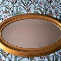 Specchio ovale vintage
