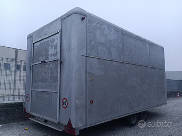 Rimorchio turatello furgone porta cose