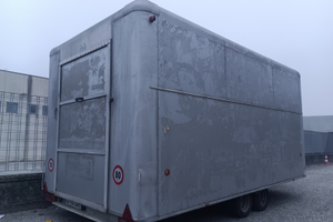 Rimorchio turatello furgone porta cose