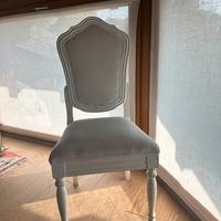 Sedie bianche stile shabby chic n.4