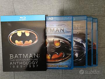Batman cofanetto 4 film in Blu-ray 