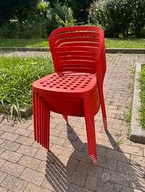 Sedie IKEA in metallo impilabili – Vari colori