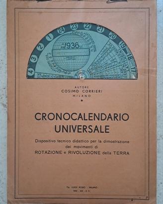 Cronocalendario Universale 1936