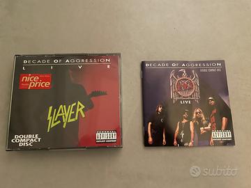 CD Slayer Decade of Aggression doppio
