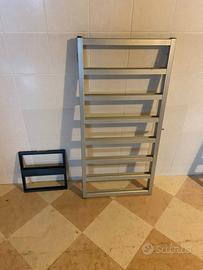 PORTA CD E MUSICASSETTE A PARETE