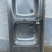 Lavandino acciaio inox