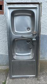 Lavandino acciaio inox