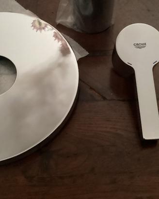 Grohe serie Lineare placca cromata esterno doccia