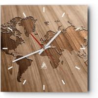 Orologio da parete in vetro