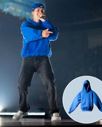 Felpa Yeezy x GAP blu/blue - uomo - taglia M