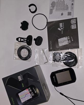 ciclocomputer bryton rider s500 bundle 