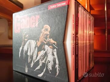 cofanetto cd Giorgio Gaber Il Teatro Canzone