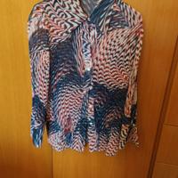 camicia multicolore 