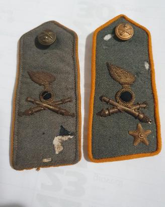 Ww2 Regio Esercito Spalline Artiglieria Modello 34