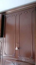 Camera da letto in legno anni 80 