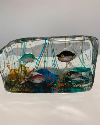 Acquario in vetro di Murano