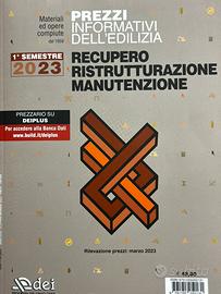 Libro prezzi informativi edilizia