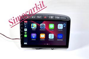 Autoradio 8+256Gb Per Peugeot 308 408