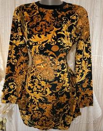 Abito Barocco Vintage Gianni Versace 1994 Tg. M