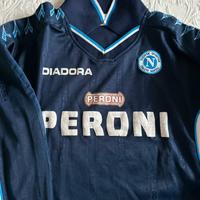 Maglia Napoli Diadora 2000/2001 Blue Navy + calze