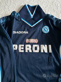 Maglia Napoli Diadora 2000/2001 Blue Navy + calze