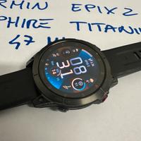 Garmin epix Sapphire Titanio Garanzia Aprile 2026