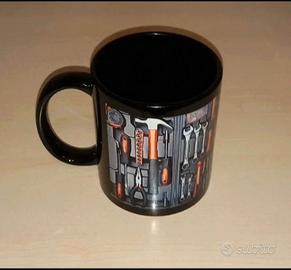 TAZZA DA LATTE UTENSILI DA MECCANICO, BANCO LAVORO