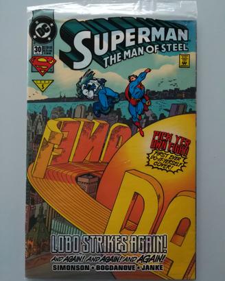 Superman The Man of Steel 30- Sigillato con Gadget