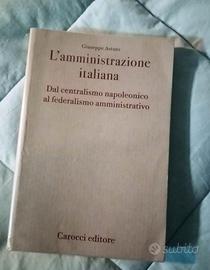 Giuseppe Astuto - L'amministrazione italiana