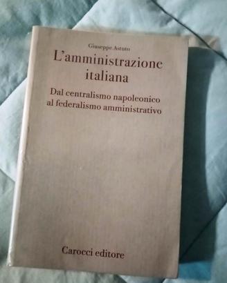 Giuseppe Astuto - L'amministrazione italiana
