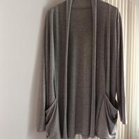 Cardigan primaverile grigio Taglia 5