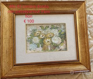 N. 3 quadri vasi di fiori diversi