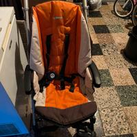 Passeggino Peg Perego con navicella e poggia piedi