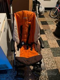 Passeggino Peg Perego con navicella e poggia piedi