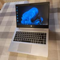 notebook Hp probook I7 16ram 240ssd tenuto bene