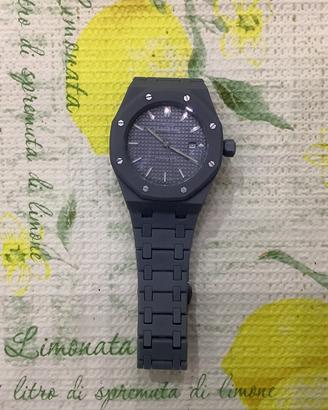 Orologio Uomo Stile Royal Oak - Full Black