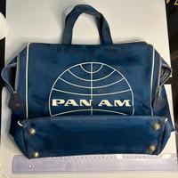 Rara borsa ORIGINALE Vintage PAN AM Airlines anni